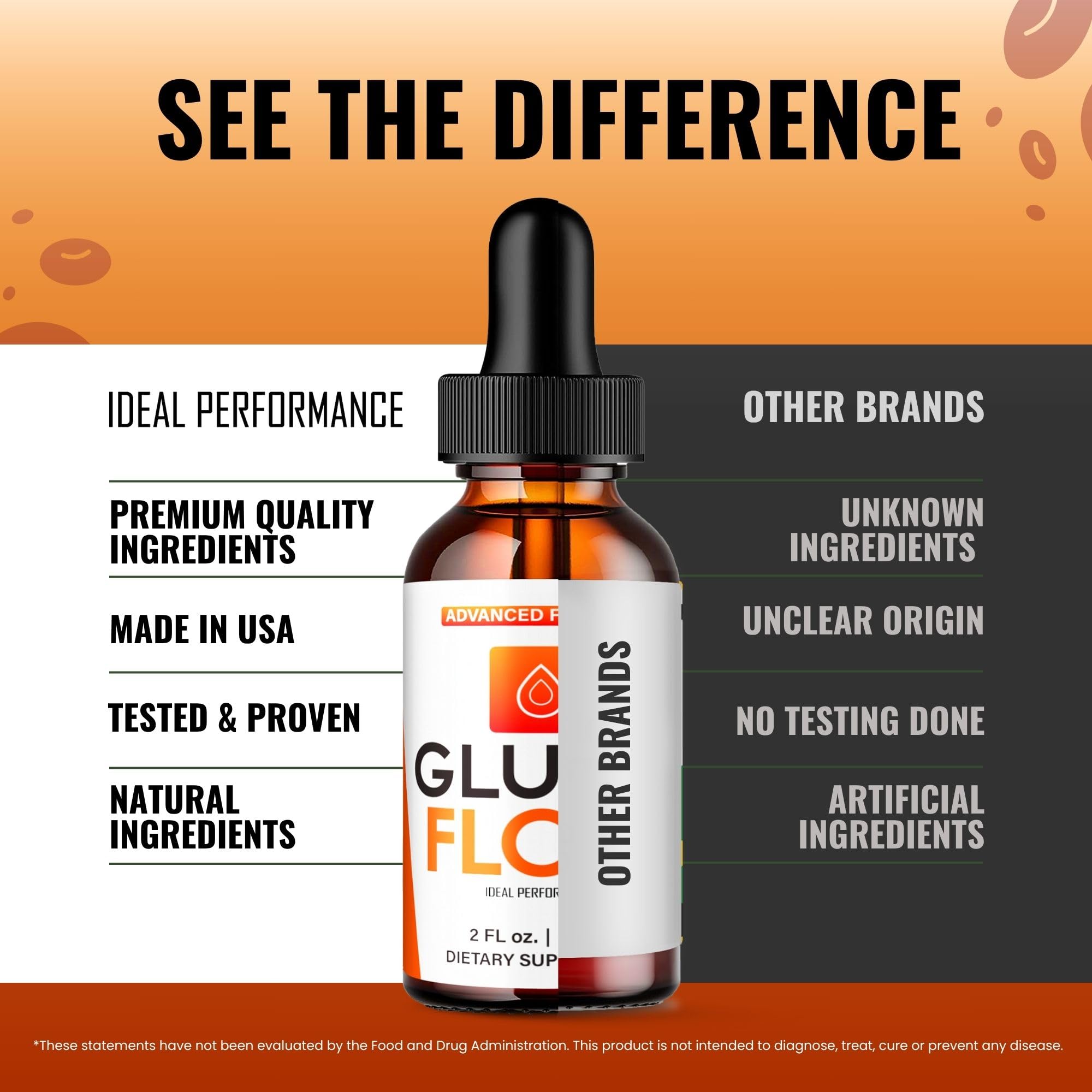 IDEAL PERFORMANCE Gluco Flow Drops 2-pack for convenient ongoing support