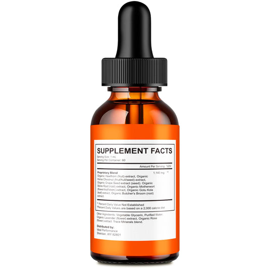 IDEAL PERFORMANCE Gluco Flow Drops pour for easy daily dosing and routine use