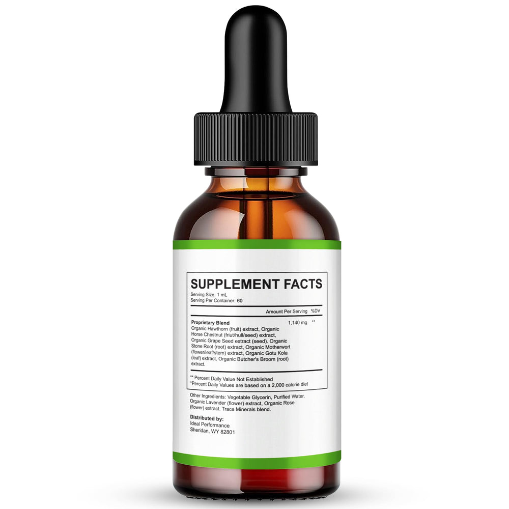 IDEAL PERFORMANCE Gluco Force Drops dropper dispensing liquid for easy use