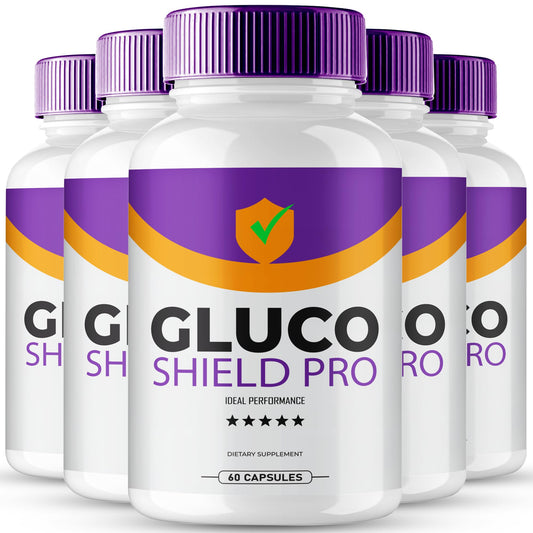 IDEAL PERFORMANCE Gluco Shield Pro bottle label shown, premium formula for circulation support