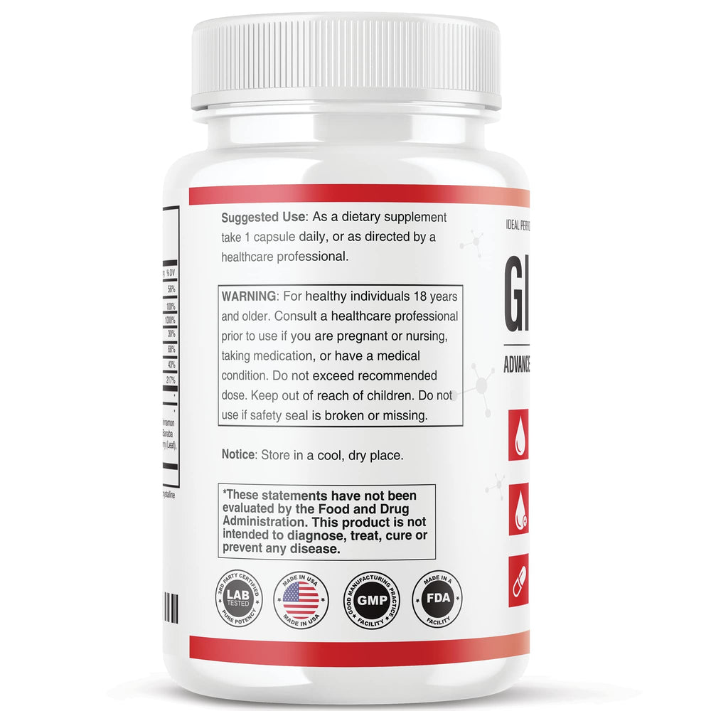 IDEAL PERFORMANCE Glucofort 5-pack box highlights value.