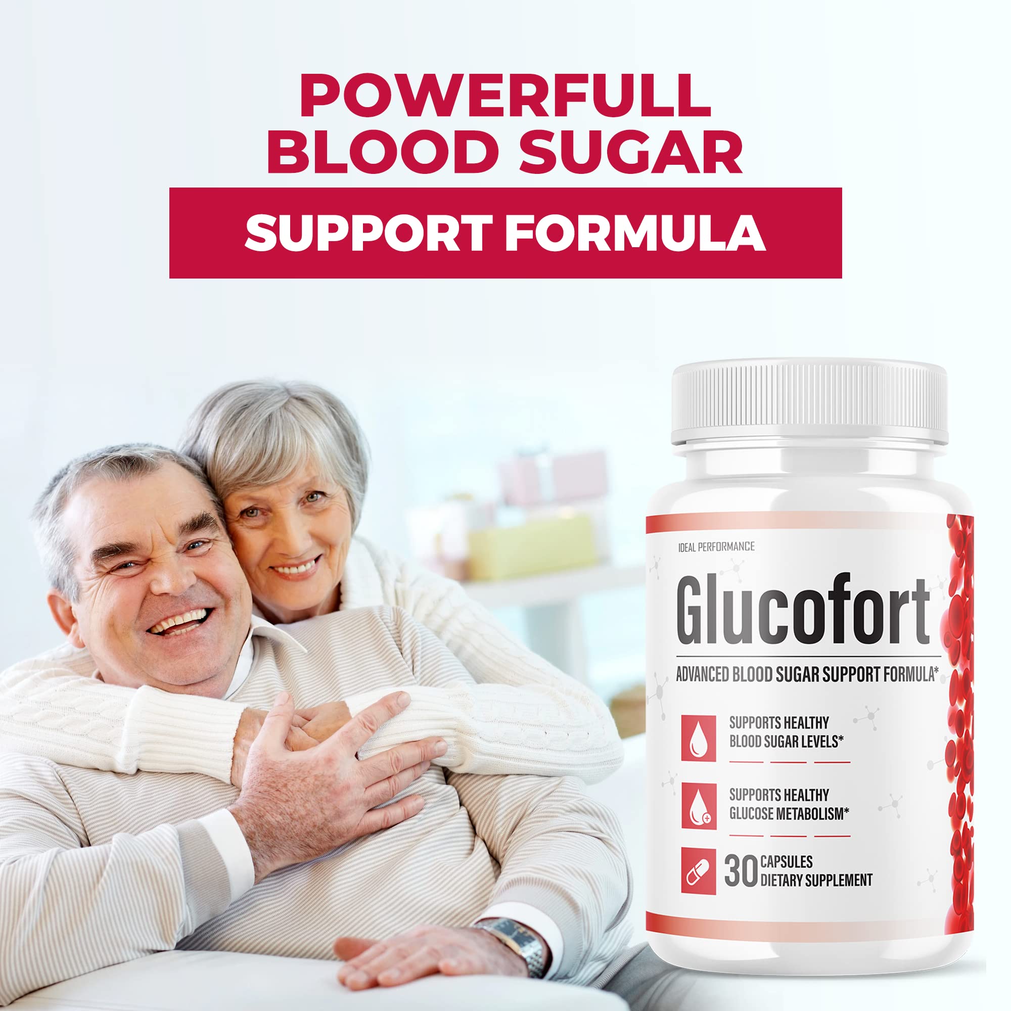 IDEAL PERFORMANCE Glucofort daily-use capsules fit morning routines
