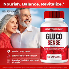 GlucoSense capsules ingredients overview emphasizes all-natural blend.