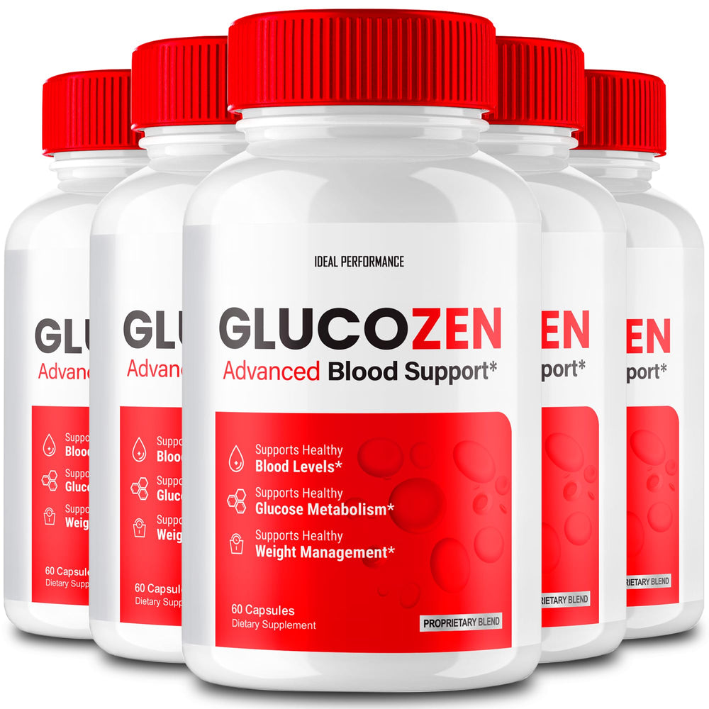 IDEAL PERFORMANCE Glucozen capsules bottle ready for daily wellness support.