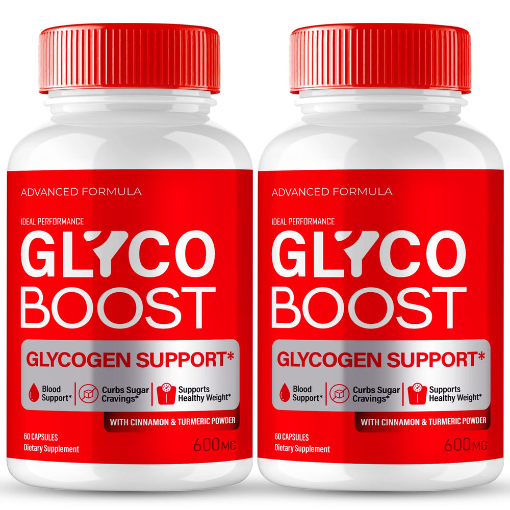 IDEAL PERFORMANCE Glyco Boost Blood capsules front view for everyday circulation support
