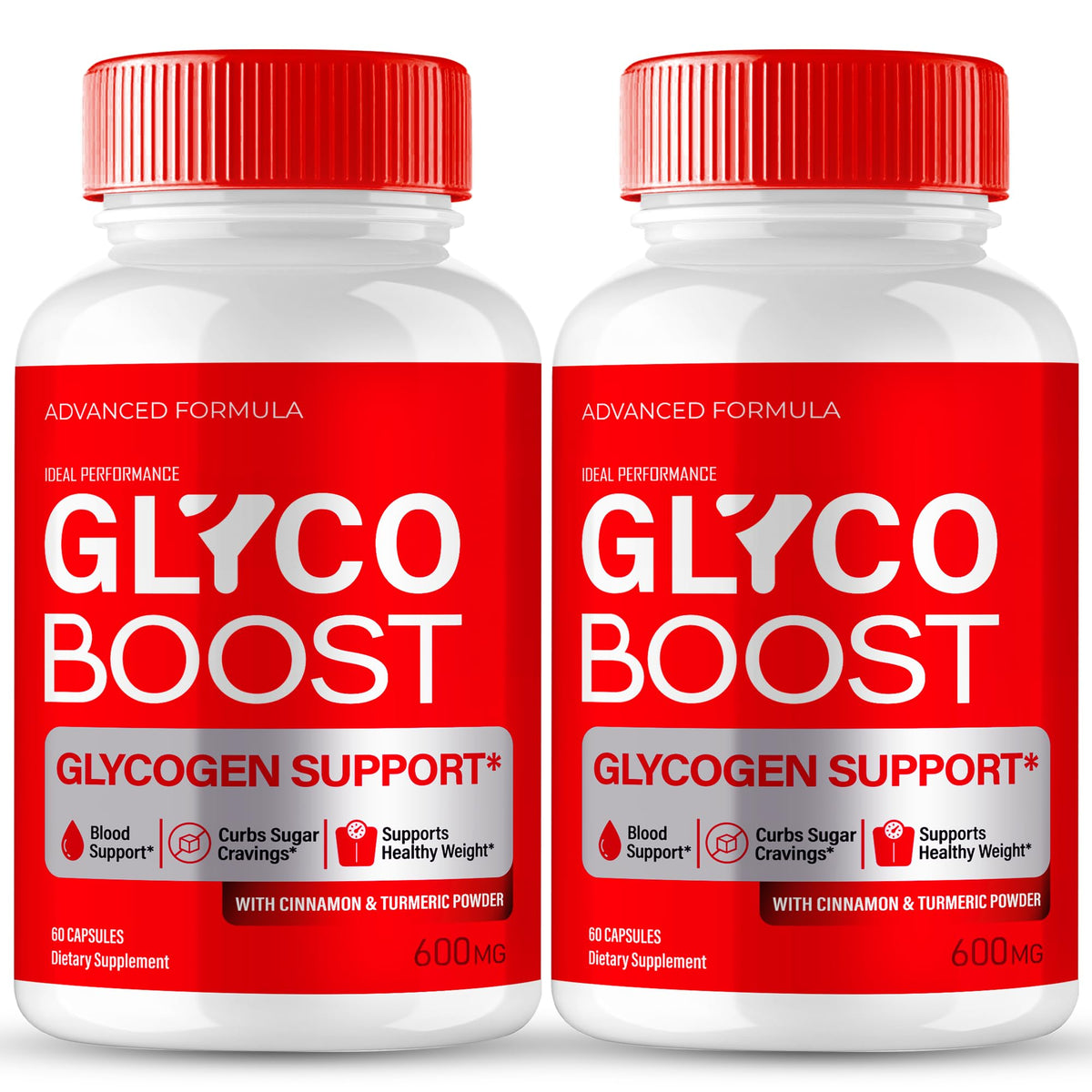 IDEAL PERFORMANCE Glyco Boost Blood capsules front view for everyday circulation support