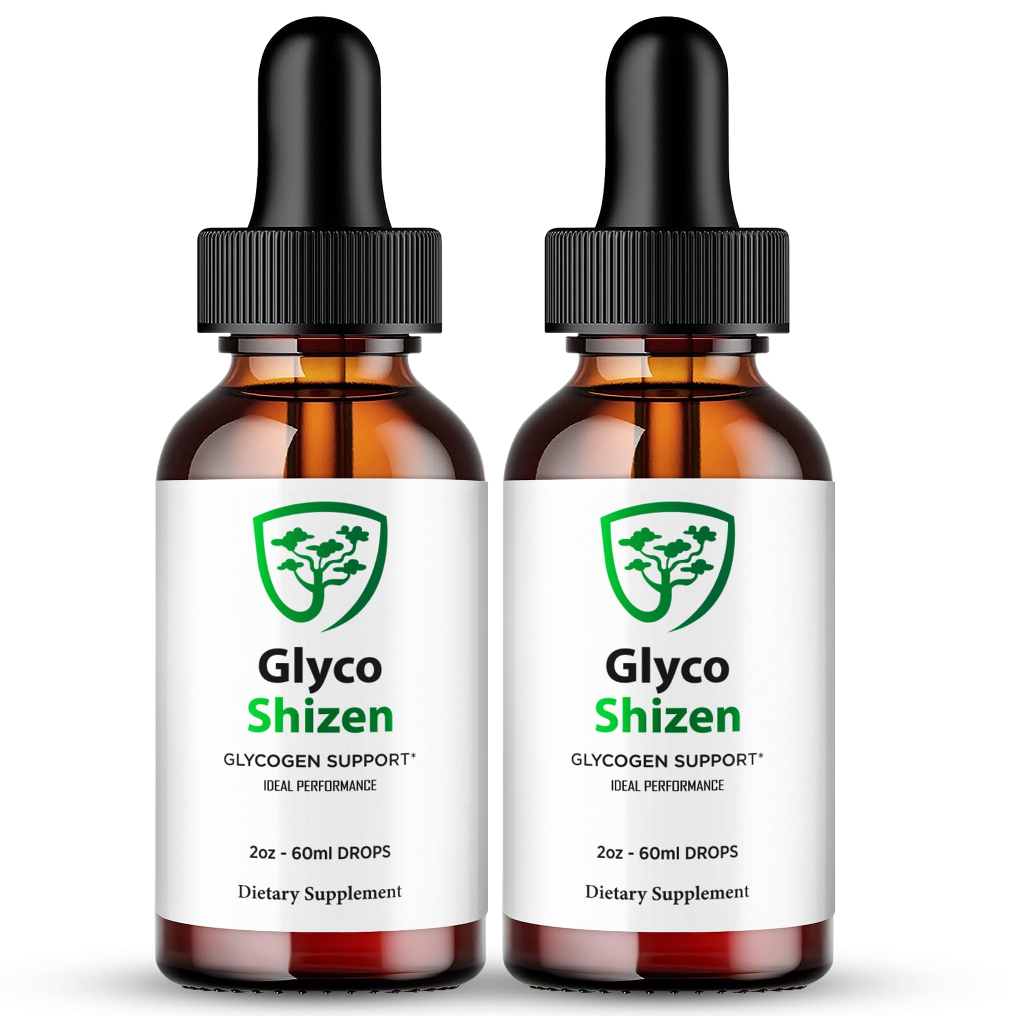IDEAL PERFORMANCE Glyco Shizen Drops bottle for daily wellness routine.