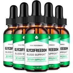IDEAL PERFORMANCE Glycofreedom Drops bottle pour for daily wellness