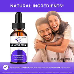 IDEAL PERFORMANCE Glycopezil Drops on countertop ready for daily wellness routine