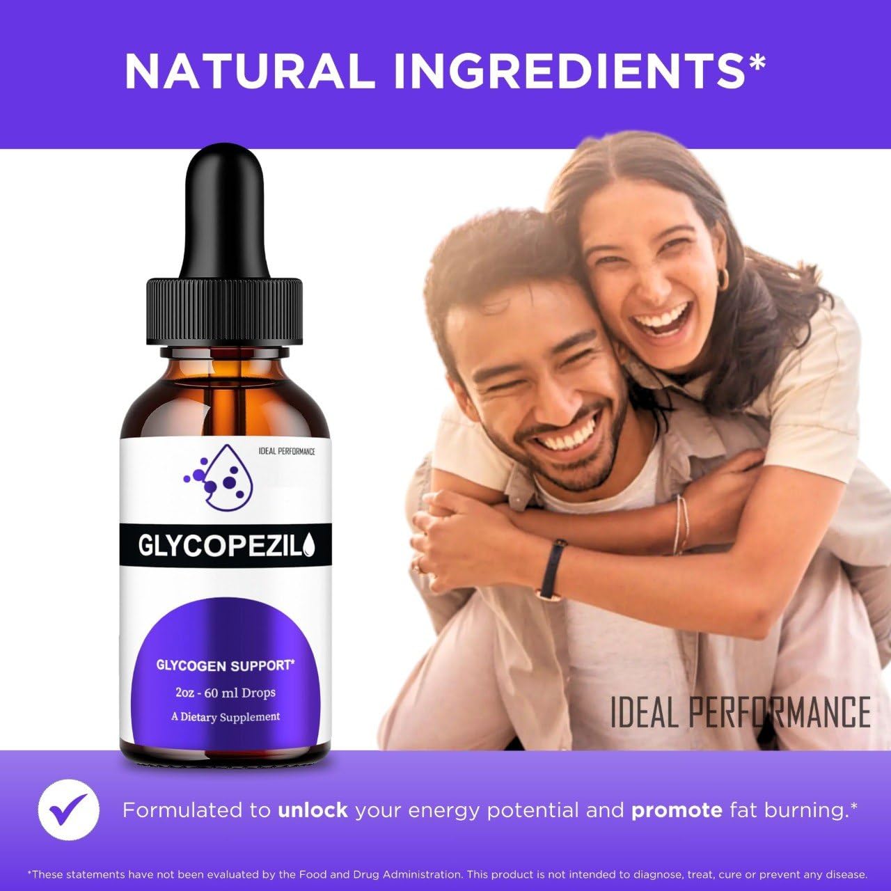 Branded Glycopezil Drops packaging on a clean countertop