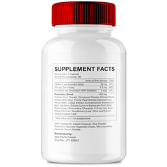 IDEAL PERFORMANCE GlycoQ packaging design highlighting all natural formula