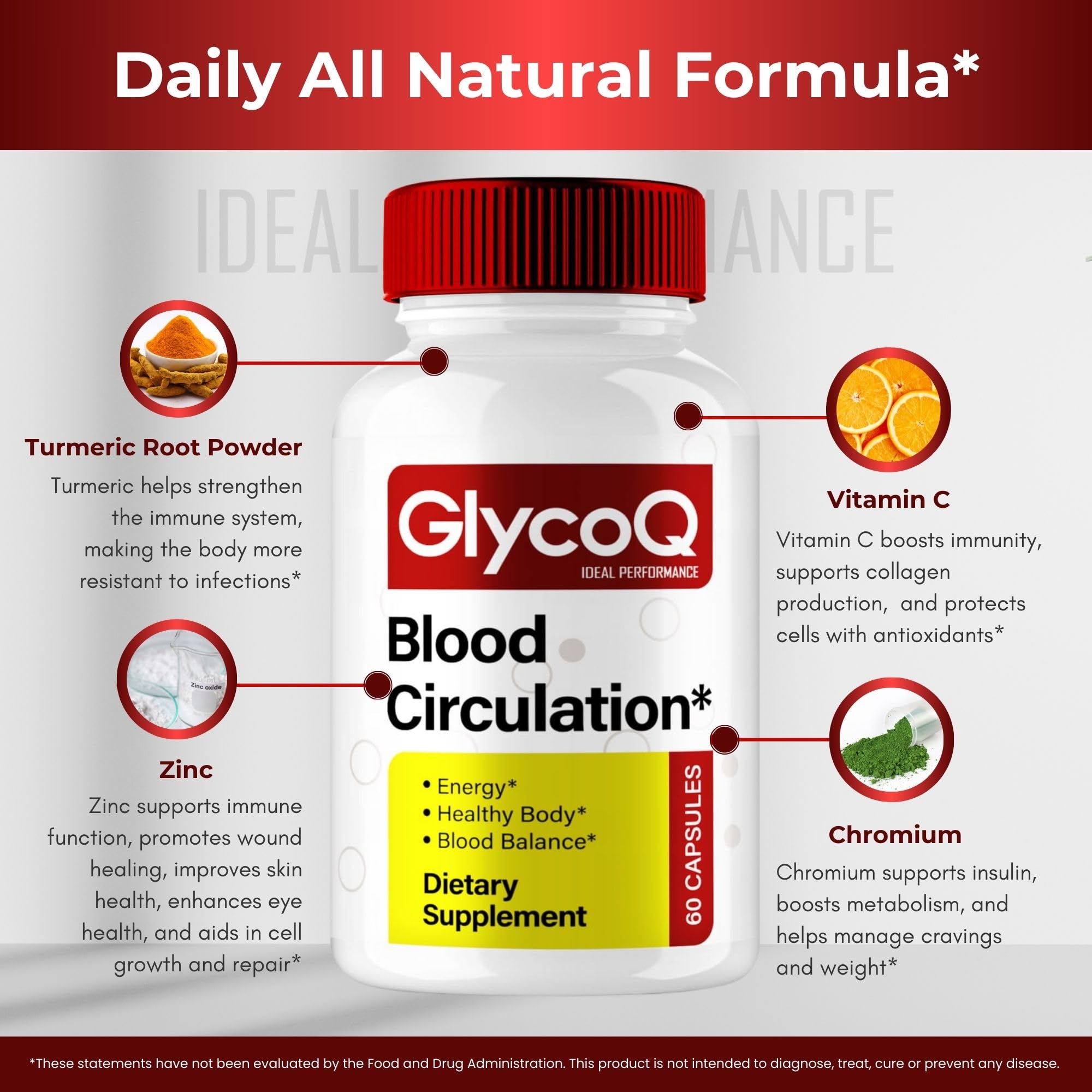 IDEAL PERFORMANCE GlycoQ in a daily routine scene suggesting consistent use
