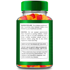 IDEAL PERFORMANCE GreenVow Hemp Gummies gummy close-up, soft texture for on-the-go enjoyment.
