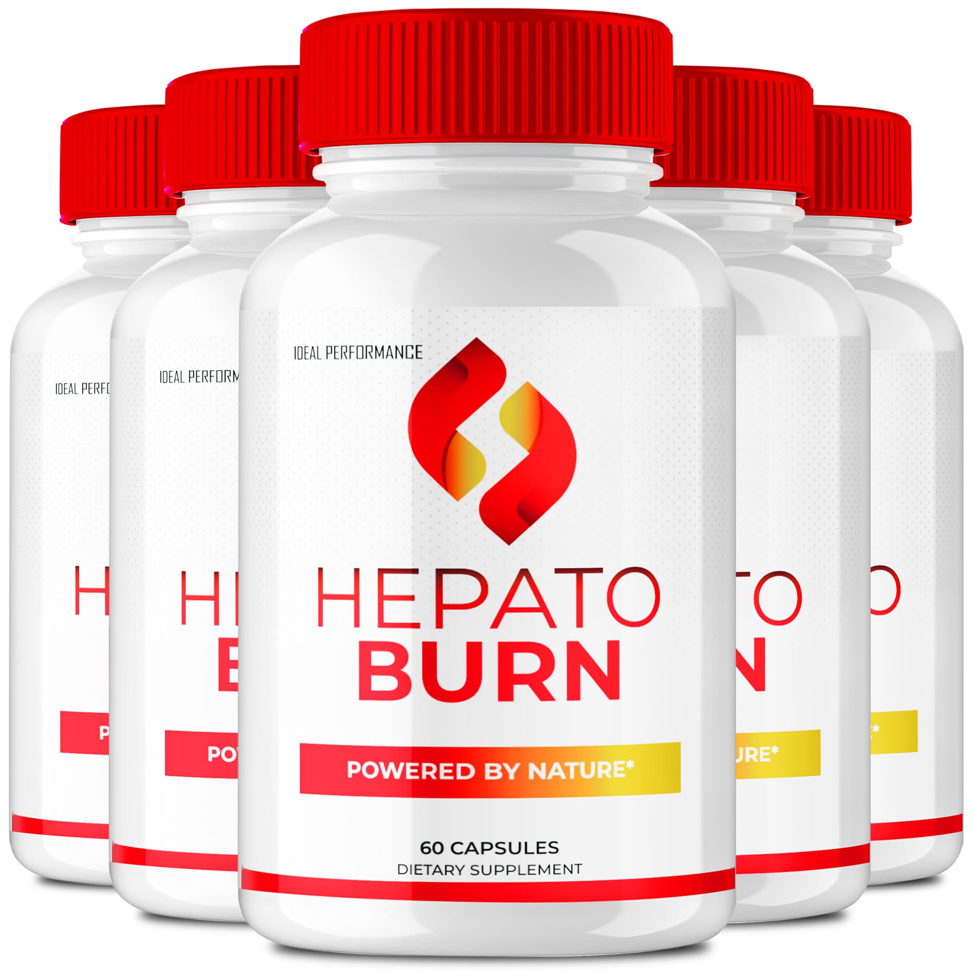 IDEAL PERFORMANCE Hepato Burn capsules bottle for easy daily use in an active lifestyle