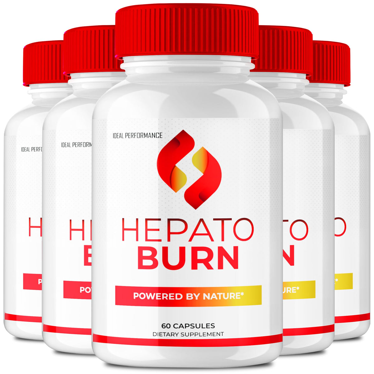 IDEAL PERFORMANCE Hepato Burn capsules bottle for easy daily use in an active lifestyle