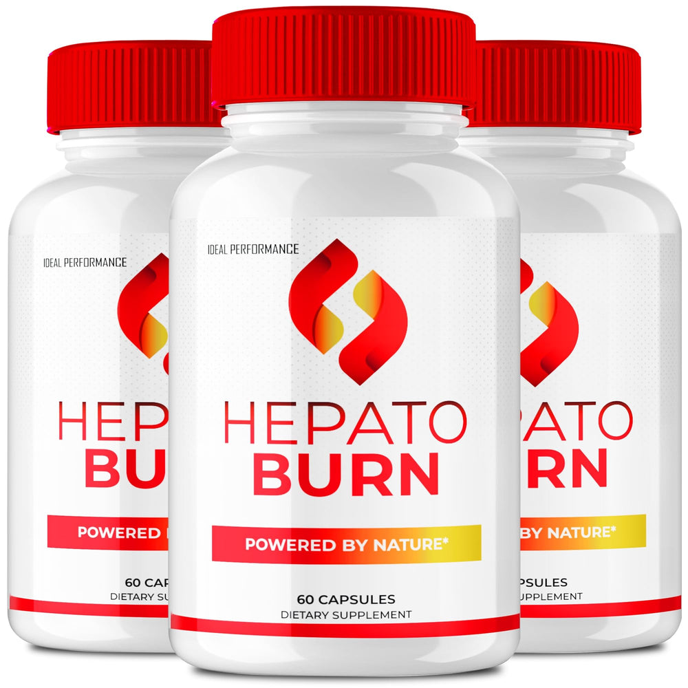 IDEAL PERFORMANCE Hepato Burn capsules in packaging; supports everyday energy for an active lifestyle.