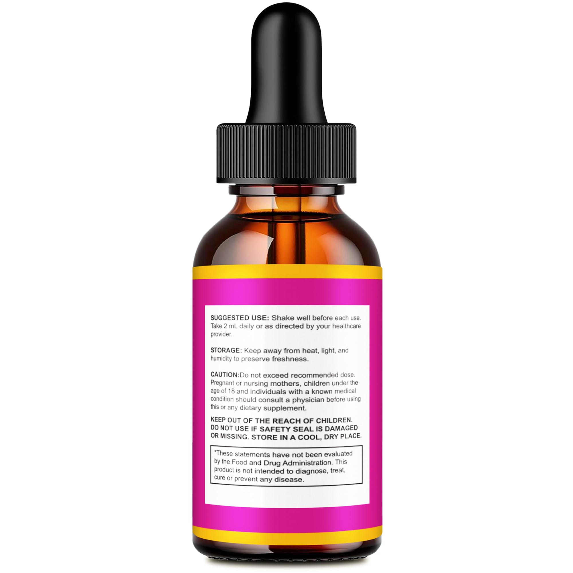 IDEAL PERFORMANCE Himalayan Burn Drops Max bottle-label highlighting natural formula and strength
