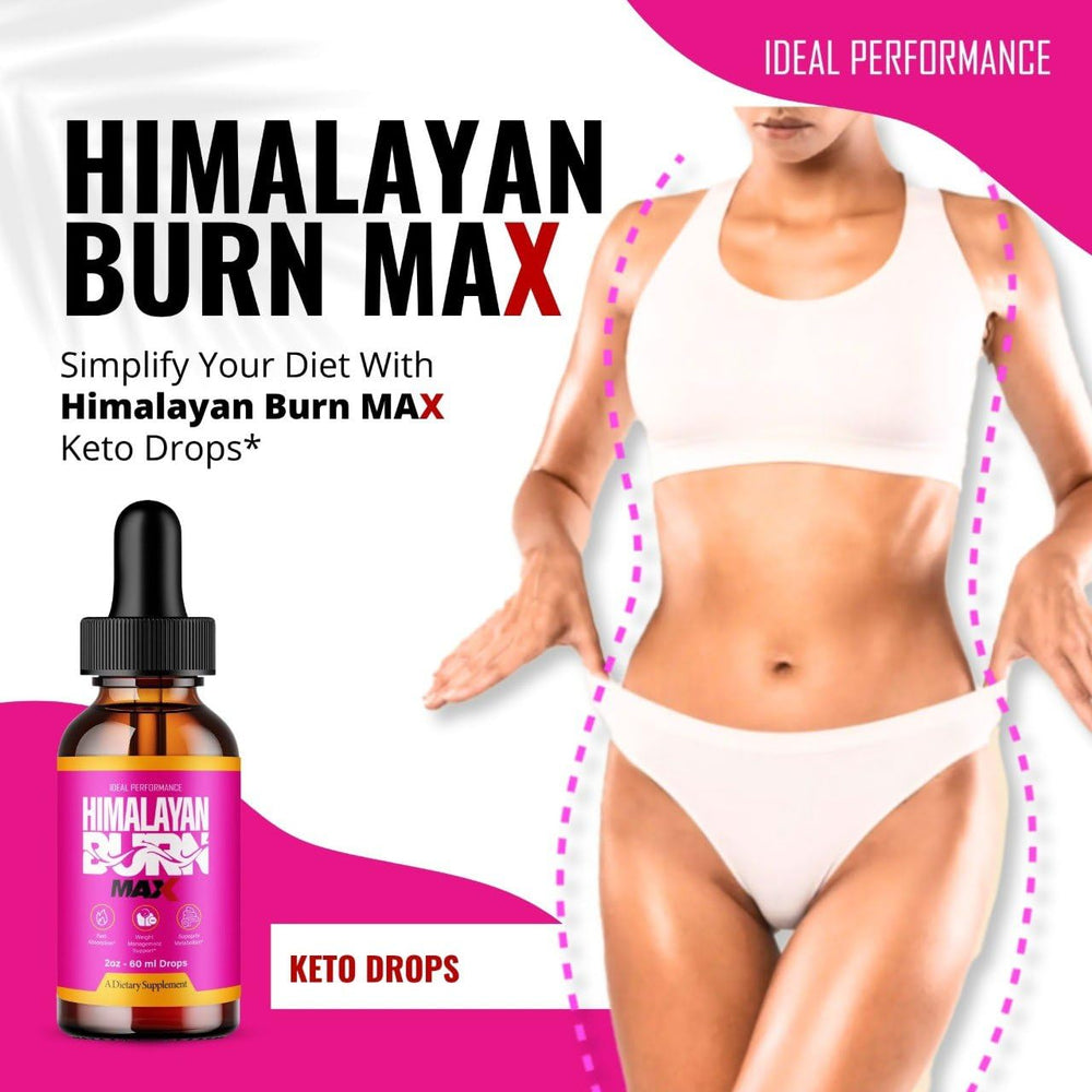 IDEAL PERFORMANCE Himalayan Burn Drops Max travel-pack demonstrating on-the-go wellness