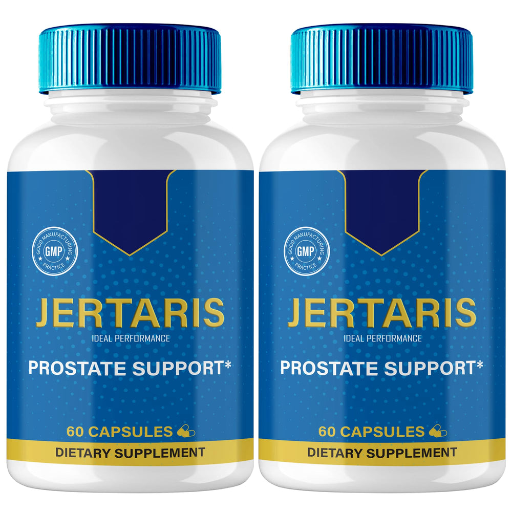 IDEAL PERFORMANCE Jertaris bottle label with all natural formula for daily wellness