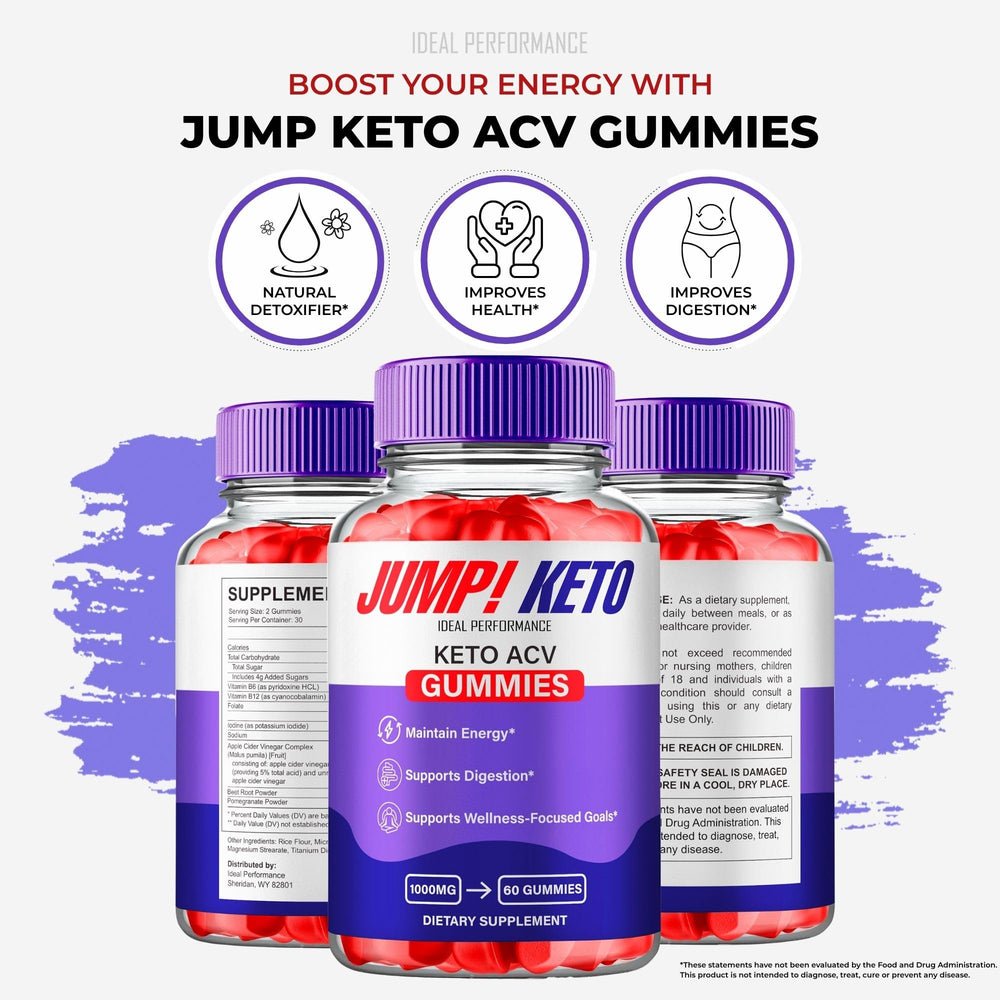 IDEAL PERFORMANCE Jump Keto Gummies kitchen scene suggests everyday use and routine support