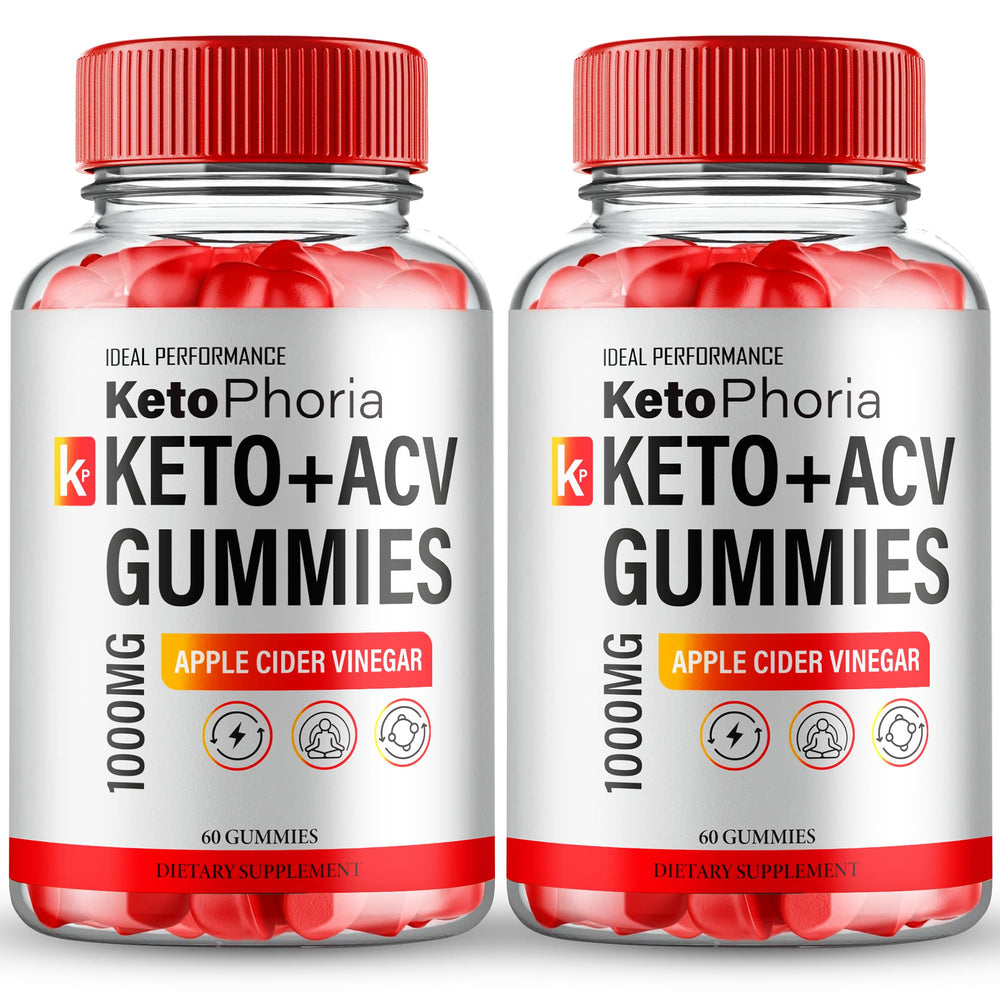 IDEAL PERFORMANCE KetoPhoria ACV Gummies bottle on-the-go for keto support.
