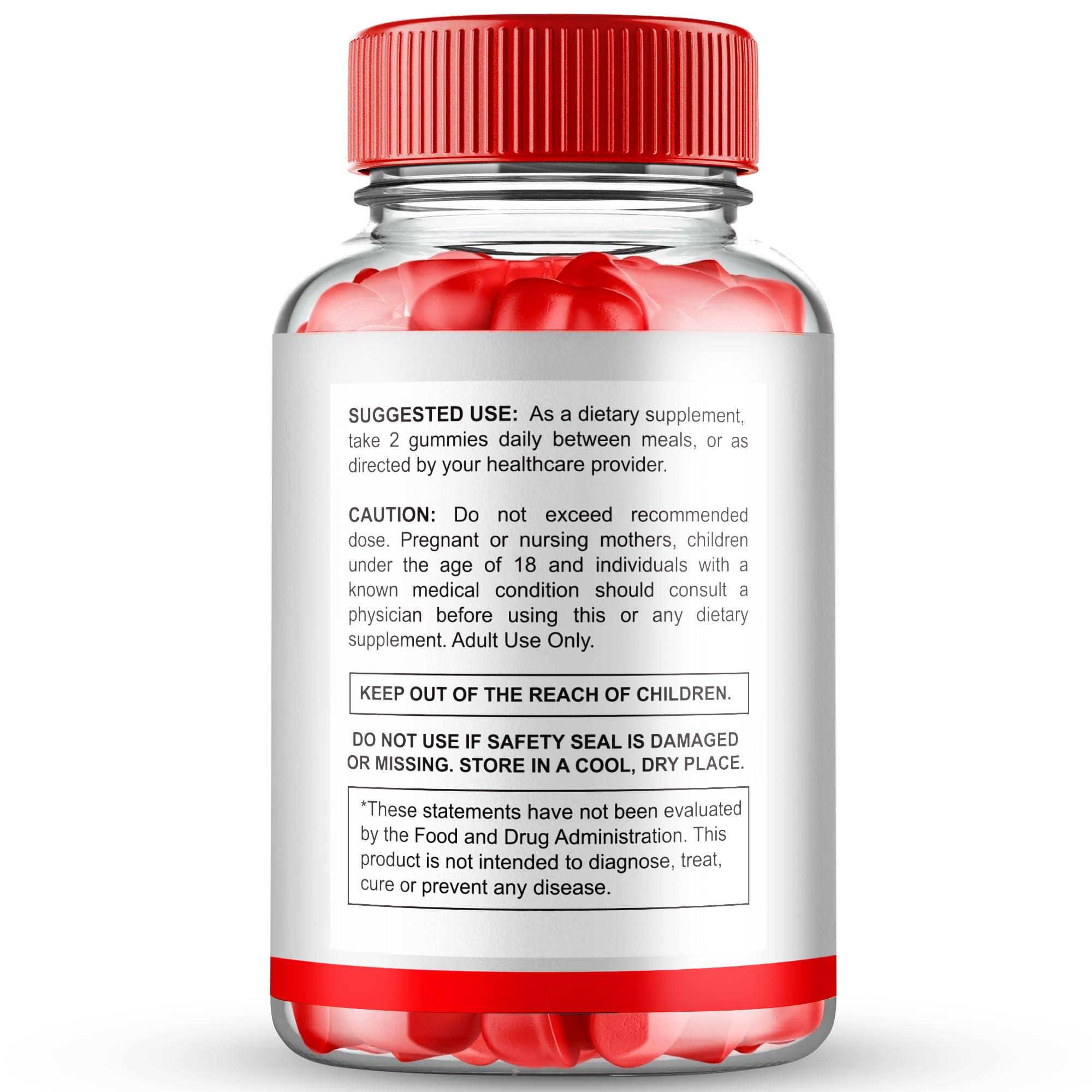 IDEAL PERFORMANCE KetoPhoria ACV Gummies close-up showing chewy texture and flavor.