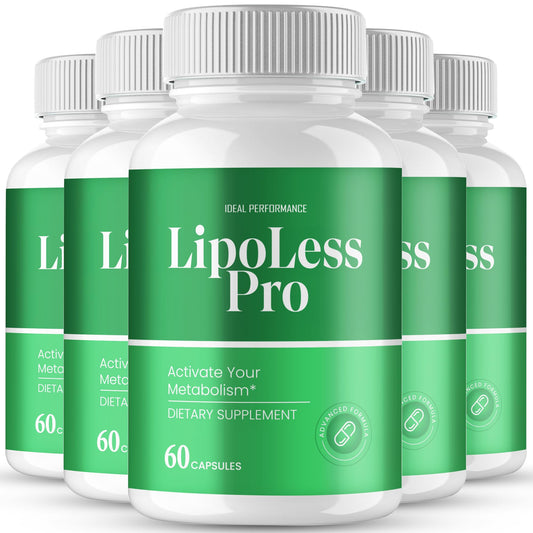 IDEAL PERFORMANCE Lipoless capsules bottle for an active daily routine.