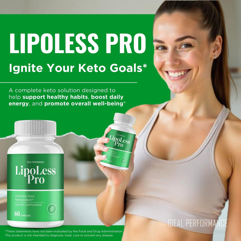 Official Lipoless packaging box with brand assurance.