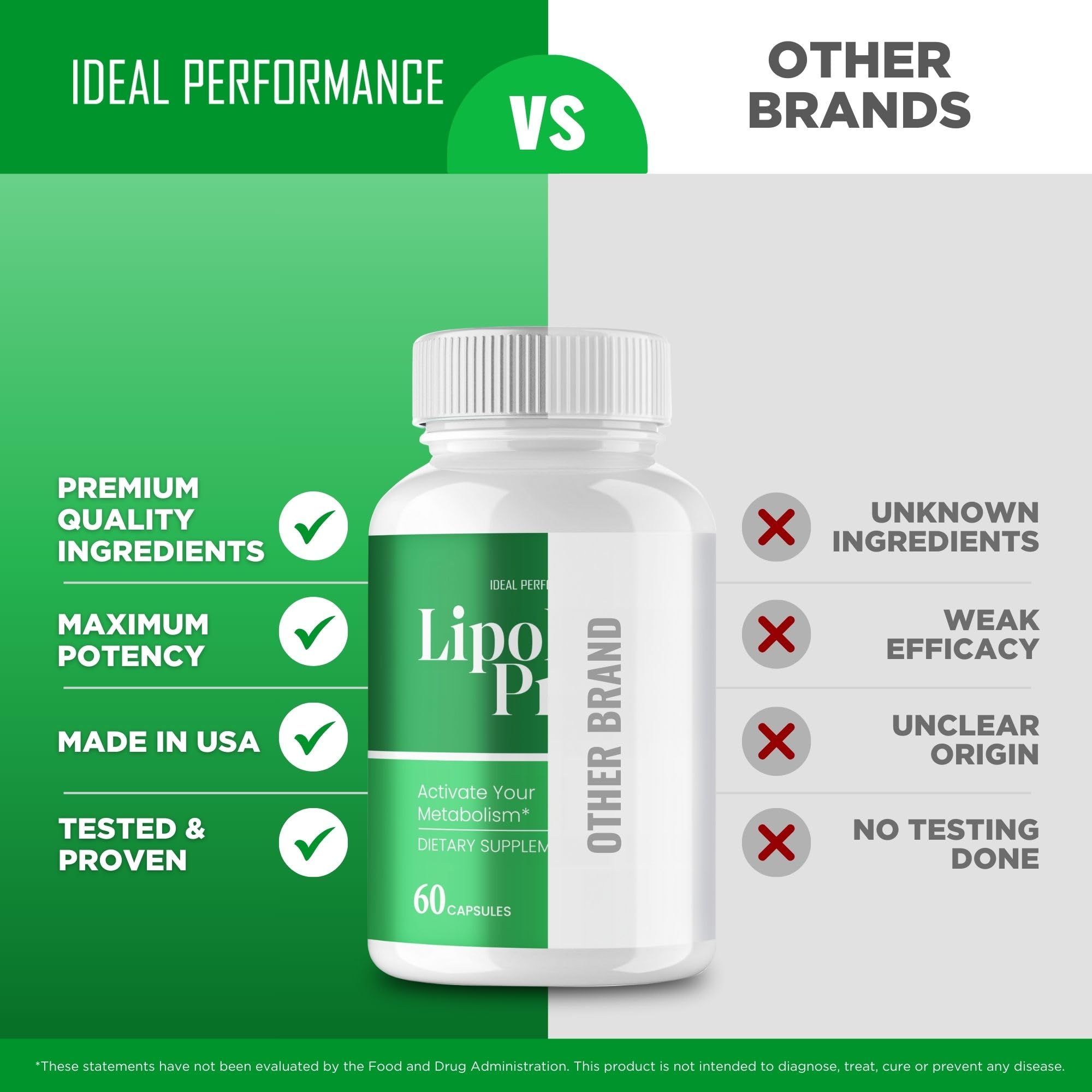 IDEAL PERFORMANCE Lipoless close-up capsule texture for smooth daily use