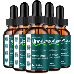 IDEAL PERFORMANCE Lipowave Drops bottle – keto-friendly daily energy support.