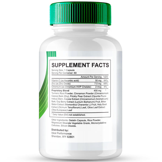 Close-up of Lung Expand Pro Blood capsules showcasing all-natural ingredients.