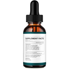 IDEAL PERFORMANCE Lung Restore Drops dropper releasing liquid for easy use.