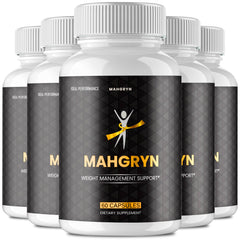 IDEAL PERFORMANCE Mahgryn Capsules bottle closeup showing official formula for active days