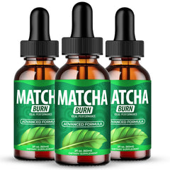 IDEAL PERFORMANCE Matcha Burn Drops bottle promotes steady energy for workouts.