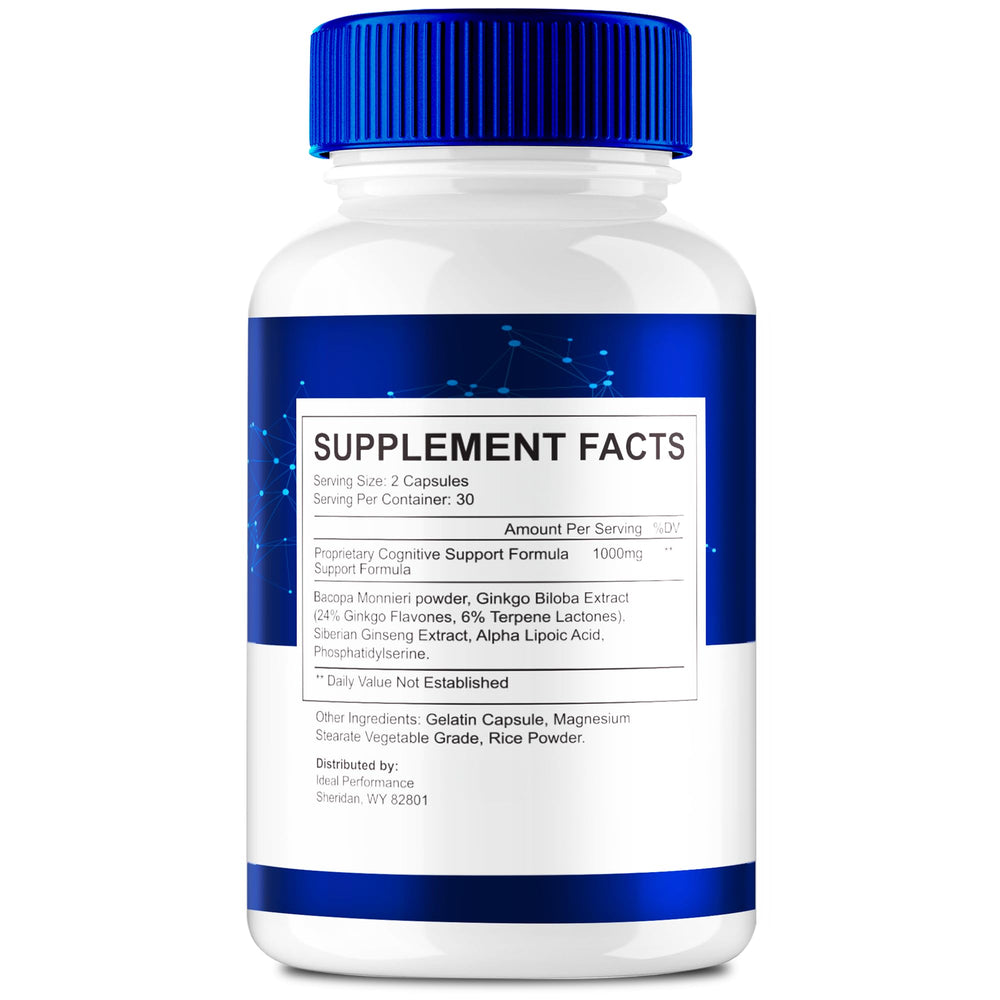 Ideal Performance Memoforce pills pack offers easy daily memory support.