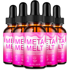 IDEAL PERFORMANCE Meta Melt Drops bottle front, premium keto supplement for active days.