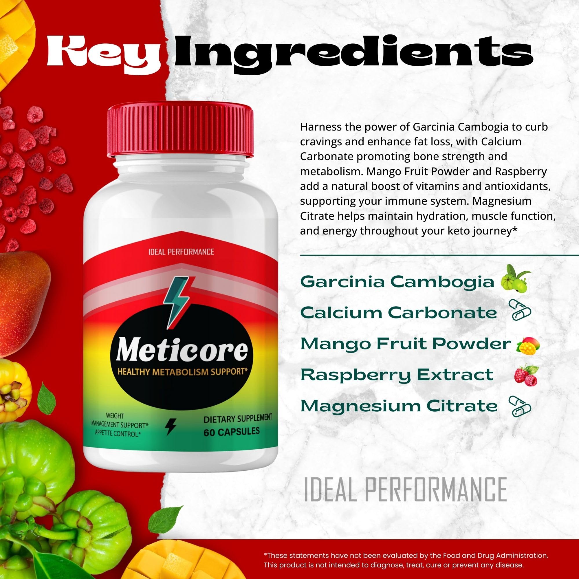 IDEAL PERFORMANCE Meticore Keto capsules daily use scene for routine