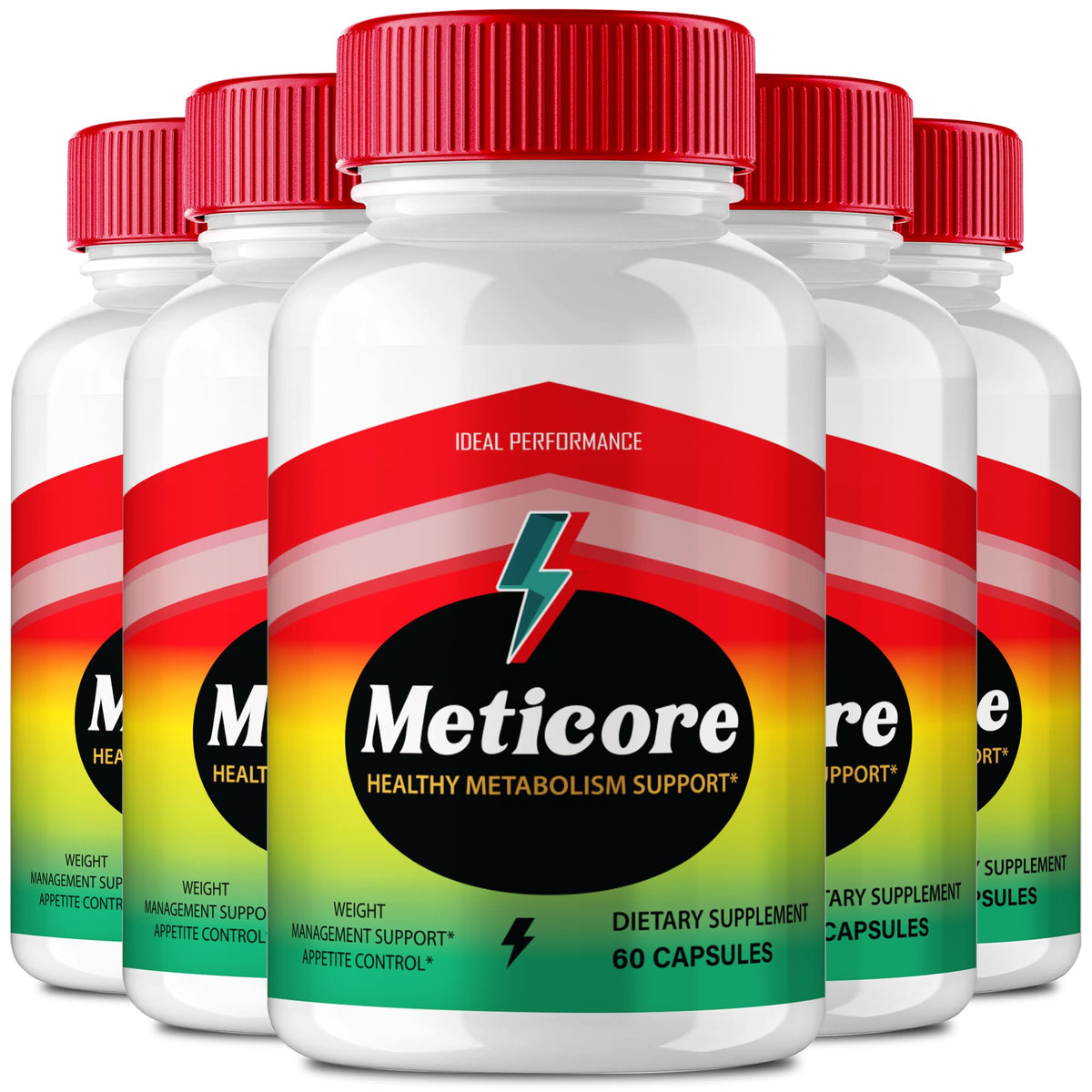 IDEAL PERFORMANCE Meticore Keto capsules bottle for easy daily keto support