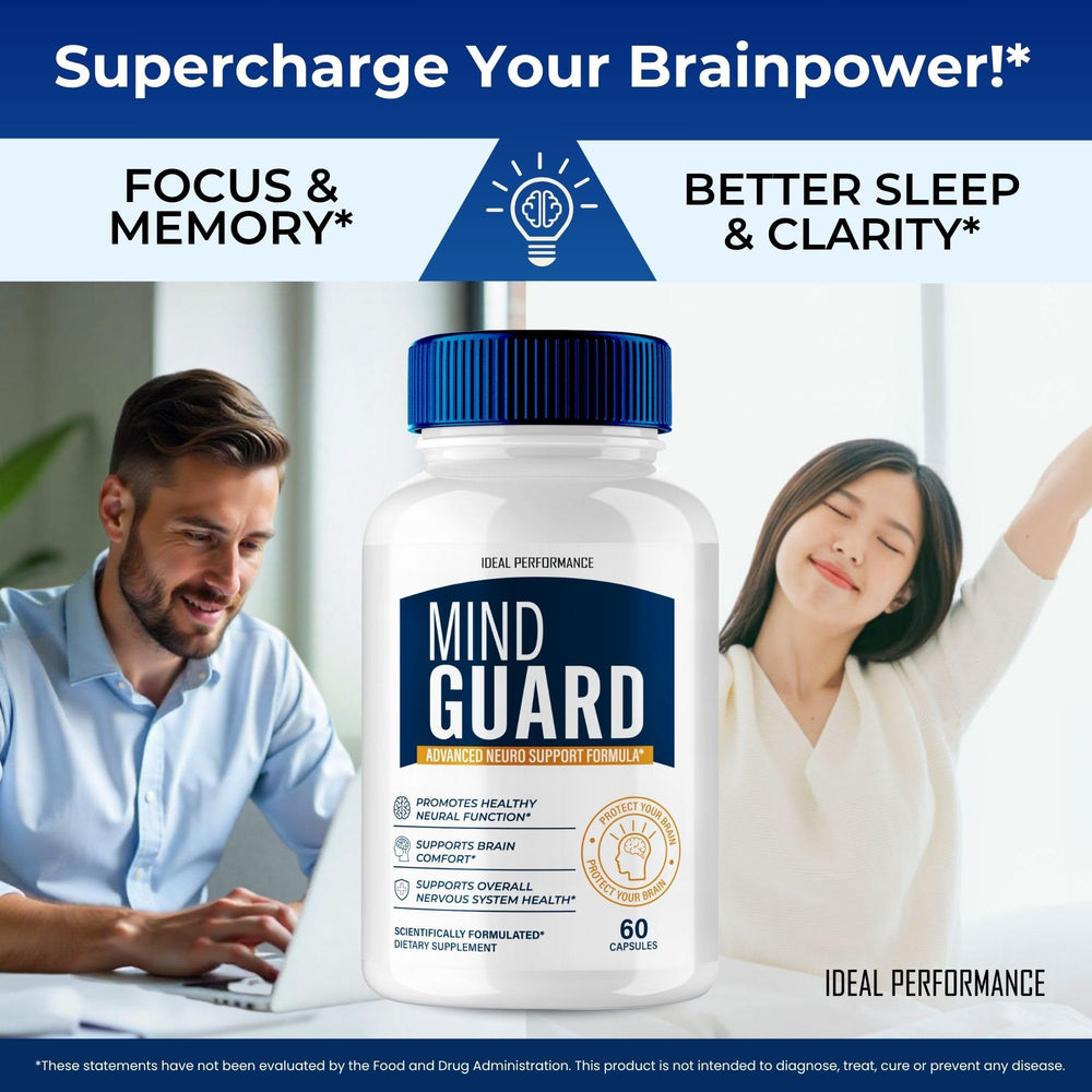 IDEAL PERFORMANCE Mind Guard packaging 5-pack, highlighting value and quality.