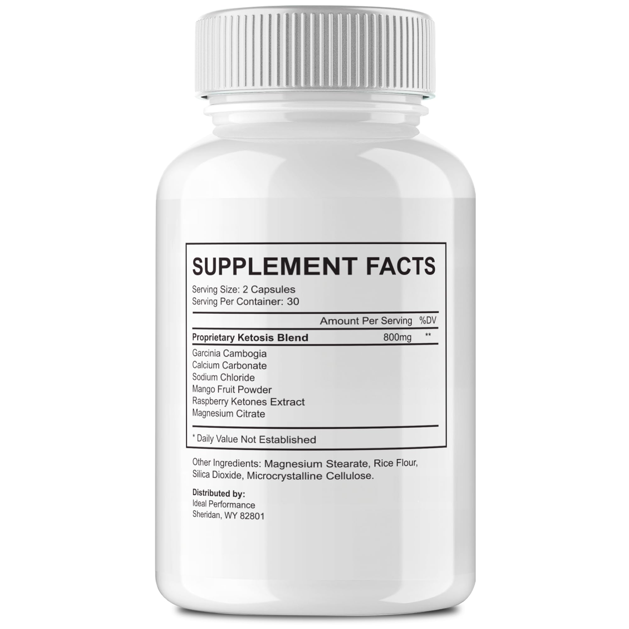IDEAL PERFORMANCE Mitolyn advanced formula packaging highlights maximum strength for keto use.