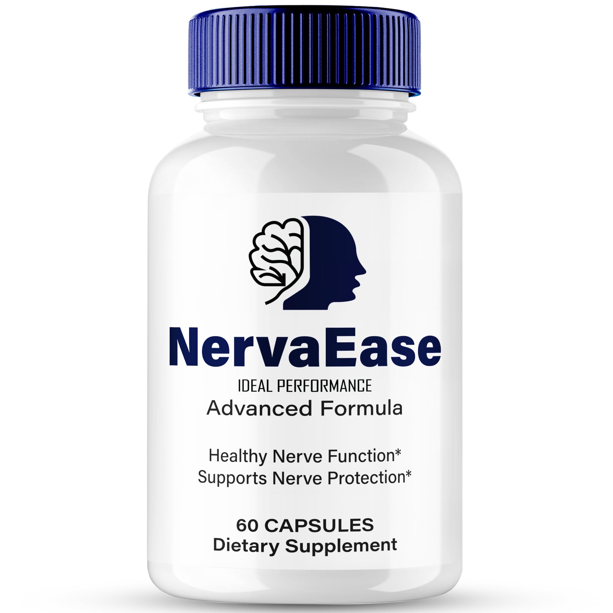 IDEAL PERFORMANCE NervaEase bottle on shelf for daily focus support
