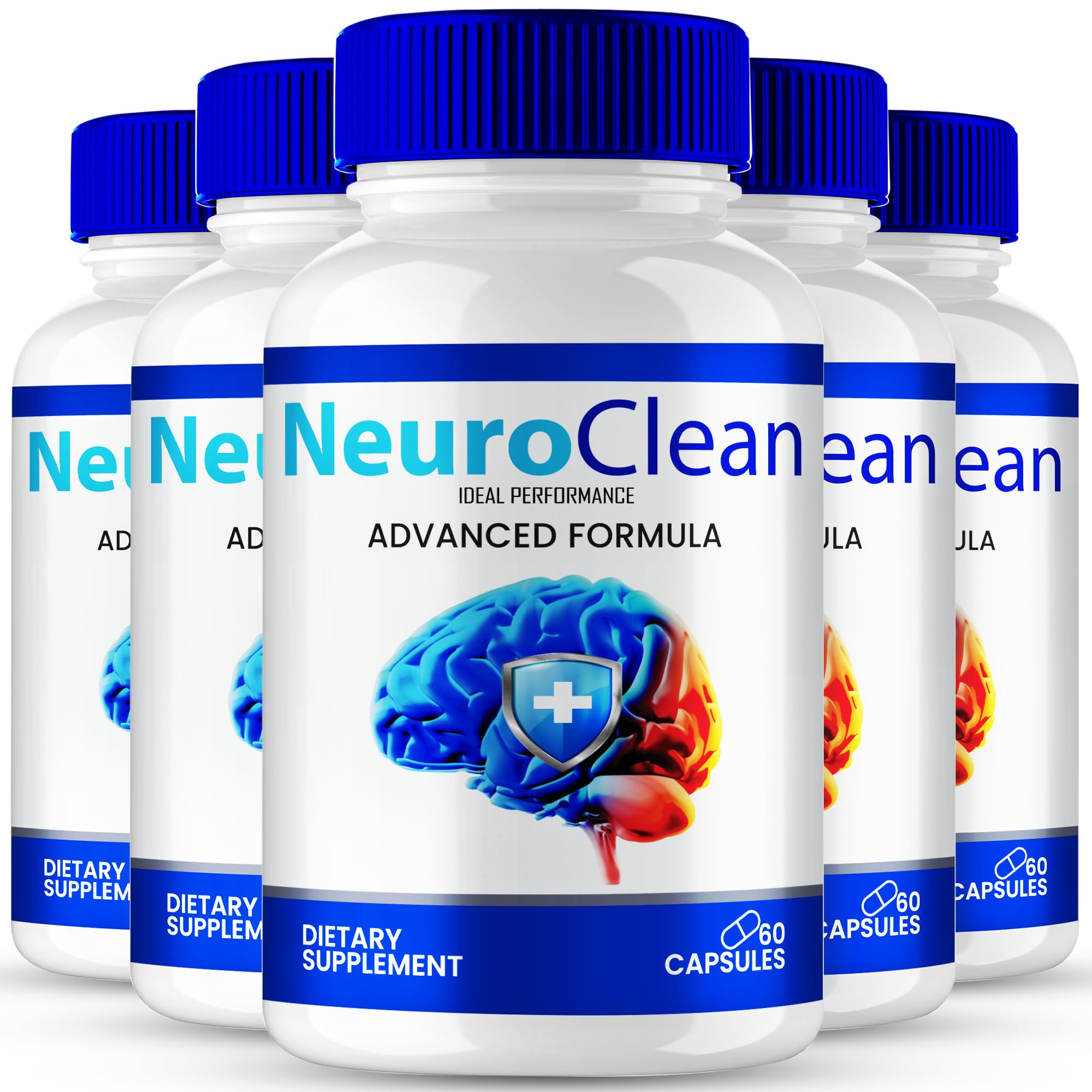 IDEAL PERFORMANCE Neuro Clean capsules in a bottle for everyday cognitive support.