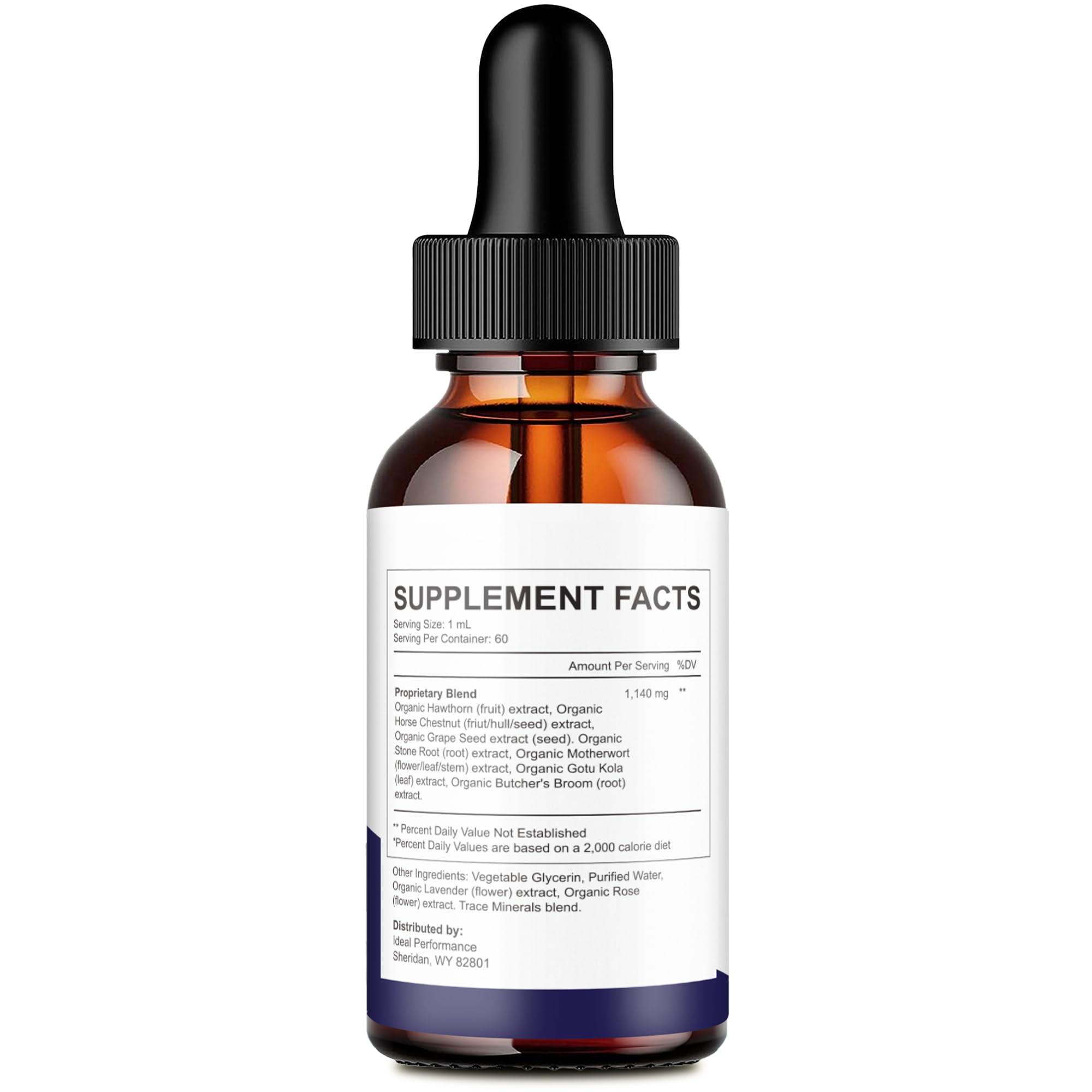 IDEAL PERFORMANCE Neurodyne Drops dropper close-up showing precise dosing.