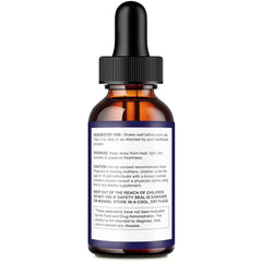 IDEAL PERFORMANCE Neurodyne Drops label close-up highlighting natural ingredients.