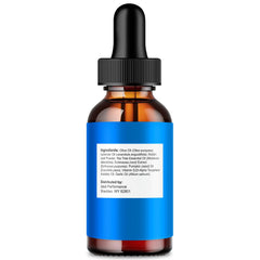 IDEAL PERFORMANCE NeuroQuiet liquid drops dispensing from a precise dropper.