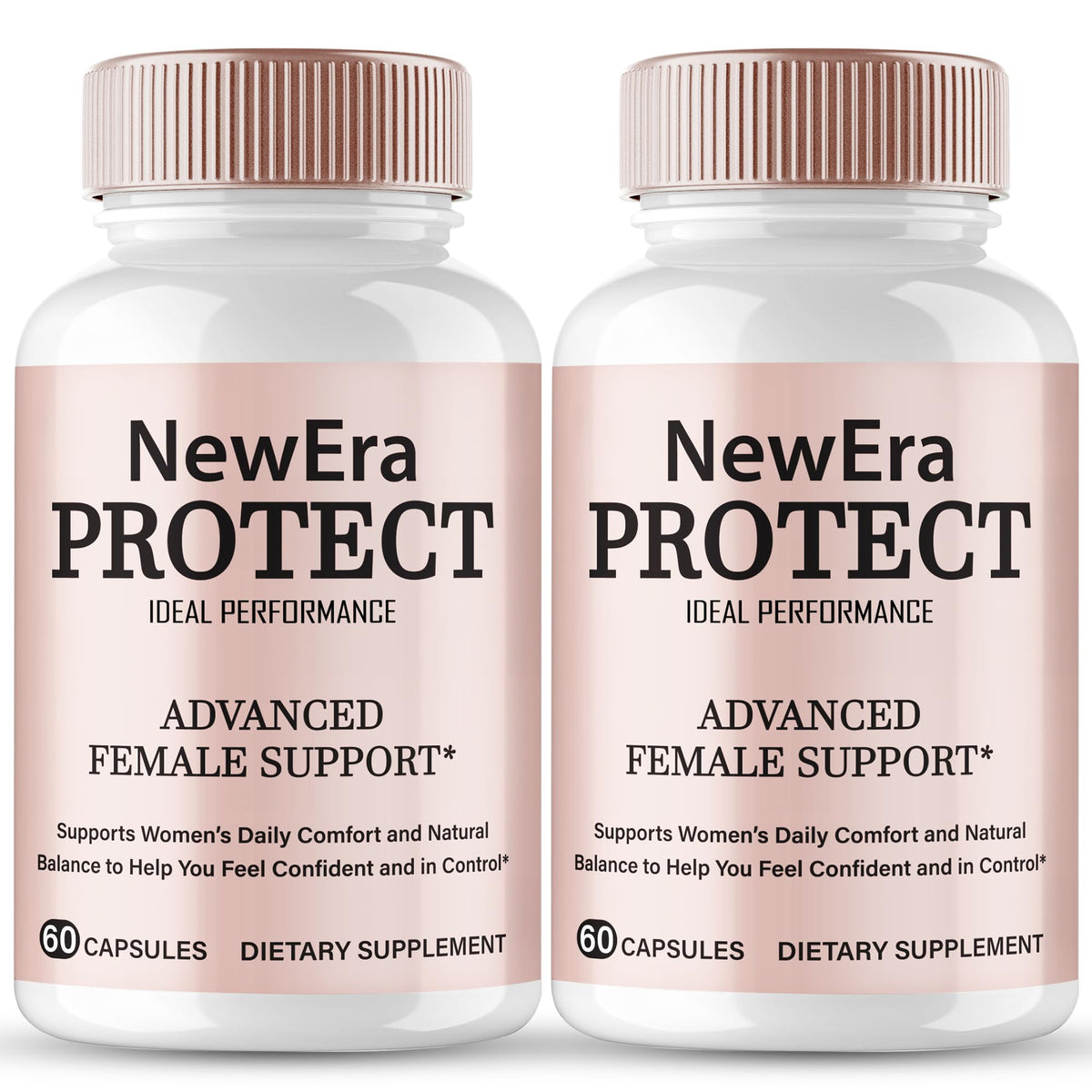 IDEAL PERFORMANCE New Era Protect capsules for womens bladder wellness bottle-front