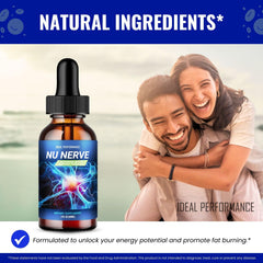 Hands use NuNerve drops in daily routine from IDEAL PERFORMANCE.