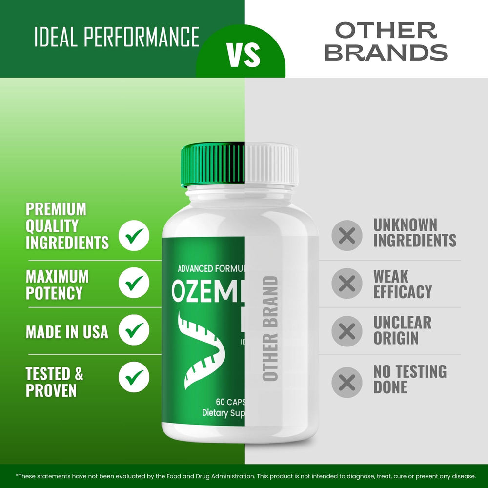 IDEAL PERFORMANCE OzemBurn Max packaging and delivery box ready to ship.