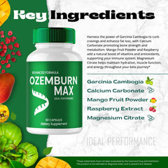 IDEAL PERFORMANCE OzemBurn Max packaging shot showcasing 2-pack value